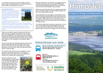 Hampsfell Walk leaflet