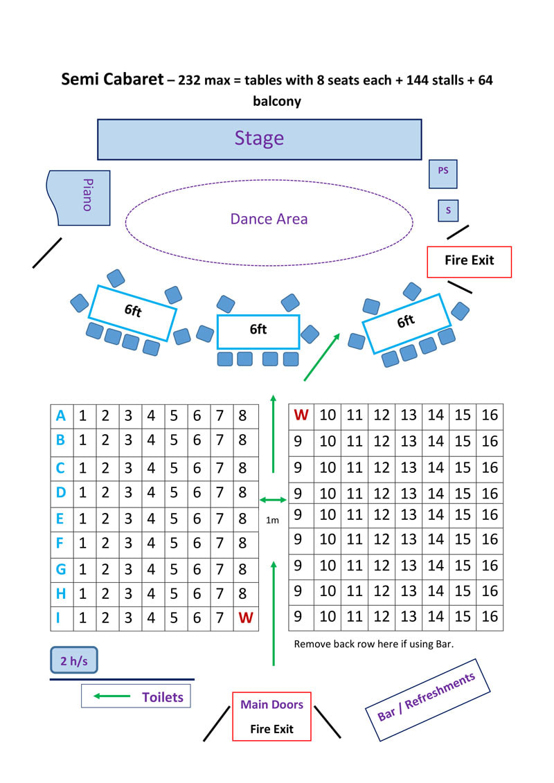 Victoria Hall Grange Layout